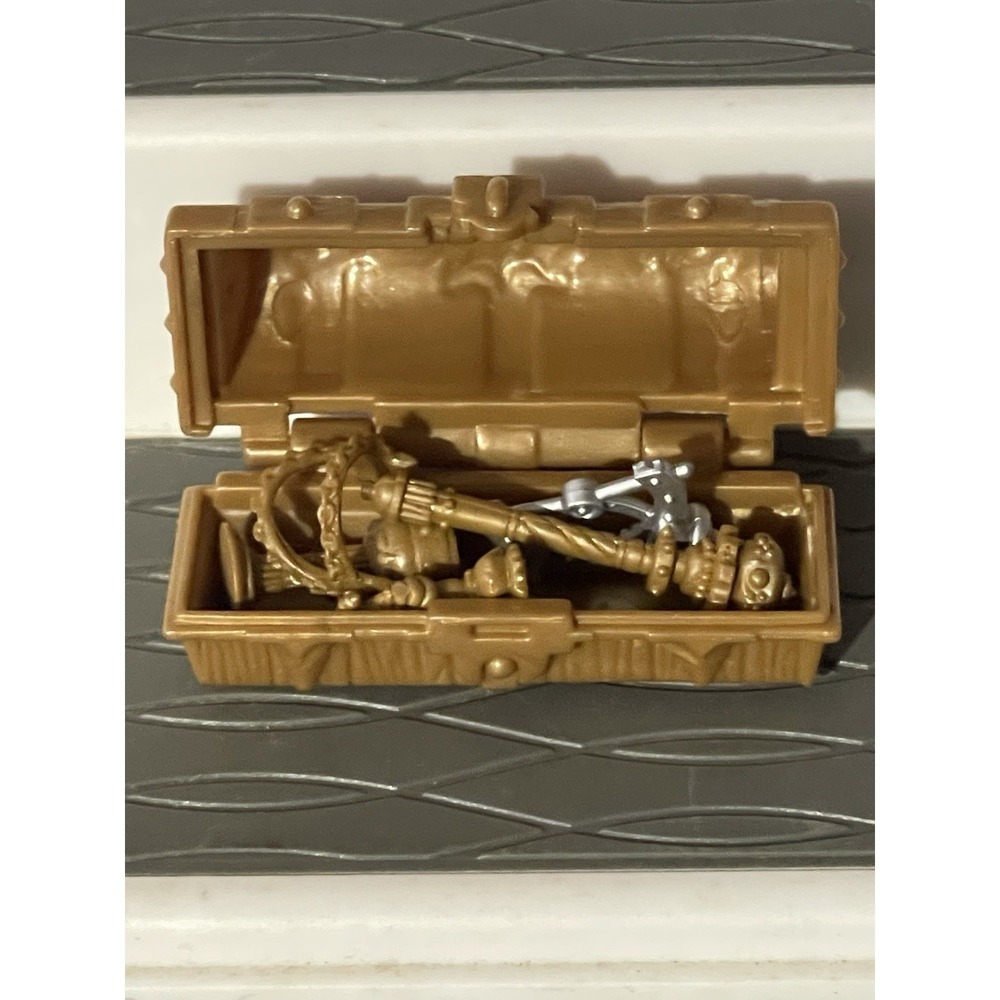 Fisher Price Imaginext Replacement Buccaneer Bay Treasure Chest and Accessories